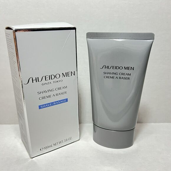 SHISEIDO Men Shaving Cream 3.6 oz /100ml New Sealed - Picture 1 of 8